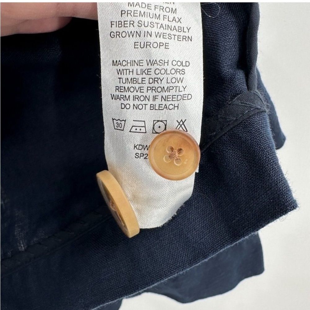 Quince Navy Single-Button Linen Blazer - NWT - Picture 9 of 10